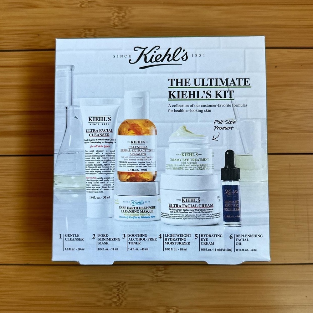 New Ultimate Kiehl's Skincare Kit